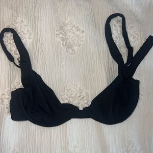 Roxy Classic Black Underwire Bikini top